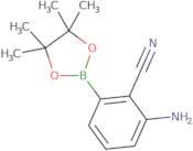 2-Amino-6-(4,4,5,5-tetramethyl-1,3,2-dioxaborolan-2-yl)benzonitrile