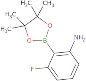 3-Fluoro-2-(tetramethyl-1,3,2-dioxaborolan-2-yl)aniline