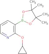 2-Cyclopropyloxy-3-(4,4,5,5-tetramethyl-1,3,2-dioxaborolan-2-yl)pyridine