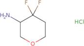 4,4-Difluorooxan-3-amine hydrochloride