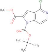 1-tert-Butyl 2-methyl 4-chloro-1H-pyrrolo[3,2-c]pyridine-1,2-dicarboxylate