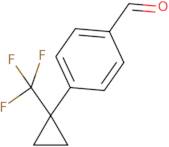 4-(1-(Trifluoromethyl)cyclopropyl)benzaldehyde