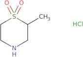 (2S)​-2-​Methyl-thiomorpholine 1,​1-​dioxide hydrochloride