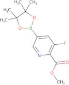 Methyl 3-fluoro-5-(tetramethyl-1,3,2-dioxaborolan-2-yl)pyridine-2-carboxylate