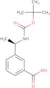 (R)-3-(1-tert-Butoxycarbonylamino-ethyl)-benzoic acid ee