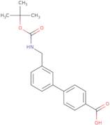 3'-{[(tert-Butoxycarbonyl)amino]methyl}[1,1'-biphenyl]-4-carboxylic acid