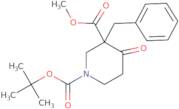 1-tert-butyl 3-methyl 3-benzyl-4-oxopiperidine-1,3-dicarboxylate