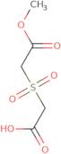 2-(2-Methoxy-2-oxoethanesulfonyl)acetic acid