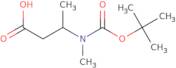 (3S)-3-{[(tert-Butoxy)carbonyl](methyl)amino}butanoic acid