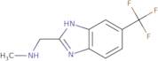 Methyl({[5-(trifluoromethyl)-1H-1,3-benzodiazol-2-yl]methyl})amine