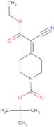 tert-Butyl 4-(1-cyano-2-ethoxy-2-oxoethylidene)piperidine-1-carboxylate