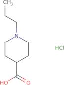 1-Propylpiperidine-4-carboxylic acid hydrochloride