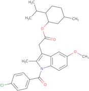 Indometacin 1-menthol ester