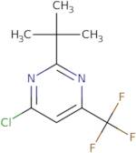 2-tert-Butyl-4-chloro-6-(trifluoromethyl)pyrimidine