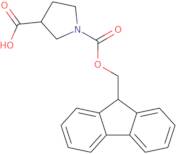 (R)-1-(((9H-Fluoren-9-yl)methoxy) carbonyl)pyrrolidine-3-carboxylic acid