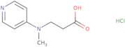 3-[Methyl(pyridin-4-yl)amino]propanoic acid hydrochloride