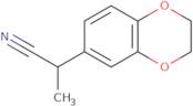 2-(2,3-Dihydro-1,4-benzodioxin-6-yl)propanenitrile