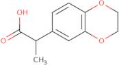 2-(2,3-Dihydro-1,4-benzodioxin-6-yl)propanoic acid