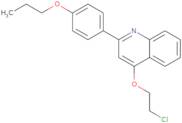 4-(2-Chloroethoxy)-2-(4-propoxyphenyl)quinoline