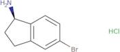 (R)-6-bromo-2,3-dihydro-1H-inden-1-amine hydrochloride
