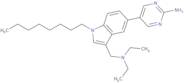 5-[3-(Diethylaminomethyl)-1-octylindol-5-yl]pyrimidin-2-amine