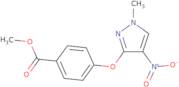 Methyl 4-((1-methyl-4-nitro-1H-pyrazol-3-yl)oxy)benzoate