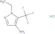 1-Ethyl-5-(trifluoromethyl)-1H-pyrazol-4-amine hydrochloride