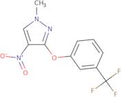 1-Methyl-4-nitro-3-[3-(trifluoromethyl)phenoxy]-1H-pyrazole