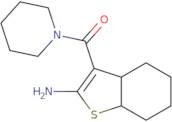 (2-Amino-3a,4,5,6,7,7a-hexahydrobenzo[b]thiophen-3-yl)(piperidin-1-yl)methanone