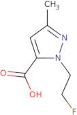 1-(2-Fluoroethyl)-3-methyl-1H-pyrazole-5-carboxylic acid