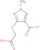 2-[(1-Methyl-4-nitro-1H-pyrazol-3-yl)sulfanyl]acetic acid