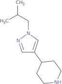 4-(1-Isobutyl-1H-pyrazol-4-yl)-piperidine