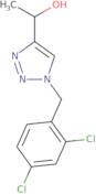 1-{1-[(2,4-Dichlorophenyl)methyl]-1H-1,2,3-triazol-4-yl}ethan-1-ol