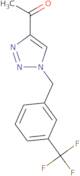 1-(1-{[3-(Trifluoromethyl)phenyl]methyl}-1H-1,2,3-triazol-4-yl)ethan-1-one