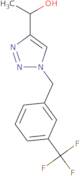 1-(1-{[3-(Trifluoromethyl)phenyl]methyl}-1H-1,2,3-triazol-4-yl)ethan-1-ol