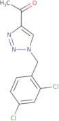 1-{1-[(2,4-Dichlorophenyl)methyl]-1H-1,2,3-triazol-4-yl}ethan-1-one