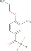 2,2,2-Trifluoro-1-(3-methyl-4-propoxyphenyl)ethanone