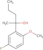 2-(3-Fluoro-6-methoxyphenyl)-2-pentanol