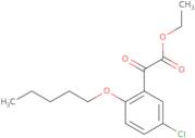 Ethyl 2-(5-chloro-2-(pentyloxy)phenyl)-2-oxoacetate