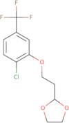 4-Chloro-3-[2-(1,3-dioxolan-2-yl)ethoxy]benzotrifluoride