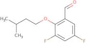 3,5-Difluoro-2-(isopentyloxy)benzaldehyde