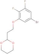 2-[2-(3-Bromo-5,6-difluoro-phenoxy)ethyl]-1,3-dioxane