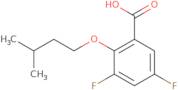 3,5-Difluoro-2-(isopentyloxy)benzoic acid