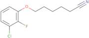 6-(3-Chloro-2-fluoro-phenoxy)hexanenitrile