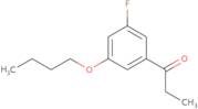 1-(3-Butoxy-5-fluorophenyl)propan-1-one