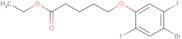 Ethyl 5-(4-bromo-2,5-difluoro-phenoxy)pentanoate