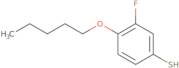 3-Fluoro-4-(pentyloxy)benzenethiol