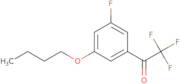 1-(3-Butoxy-5-fluorophenyl)-2,2,2-trifluoroethanone