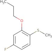 (4-Fluoro-2-propoxyphenyl)(methyl)sulfane