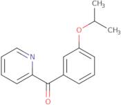 (3-Isopropoxyphenyl)(pyridin-2-yl)methanone